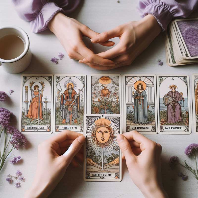 Lectura Tarot Hypatia Thiriat